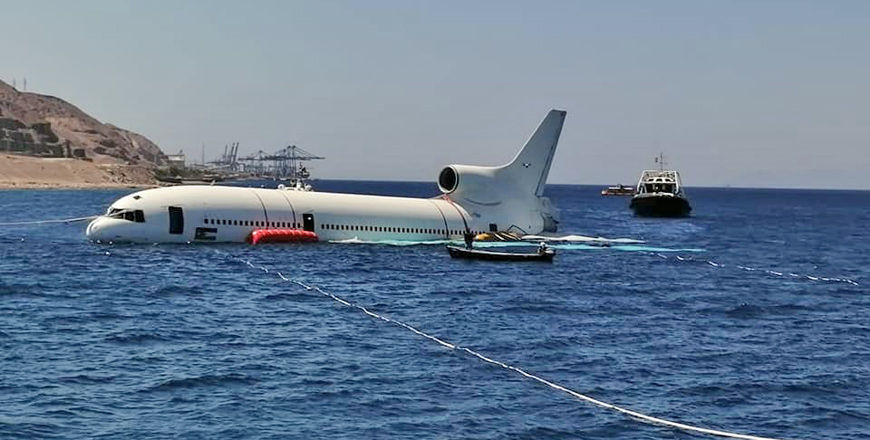 Plane sunk to enrich marine in Aqaba | Jordan Times