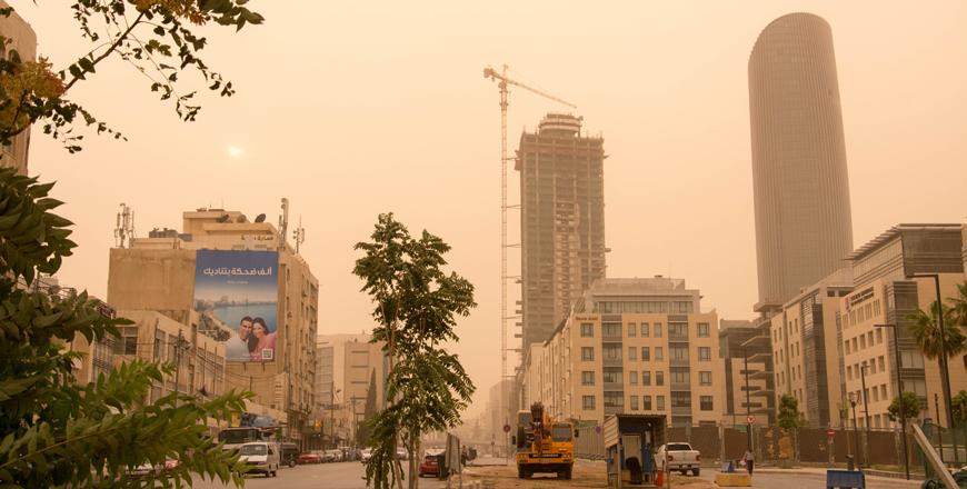 Kompatibel med Hemmelighed åndelig Rain, dust storms reported in several areas around Jordan | Jordan Times