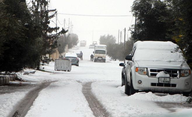 Snow expected in areas located 1,000m above sea level and higher Jordan Times